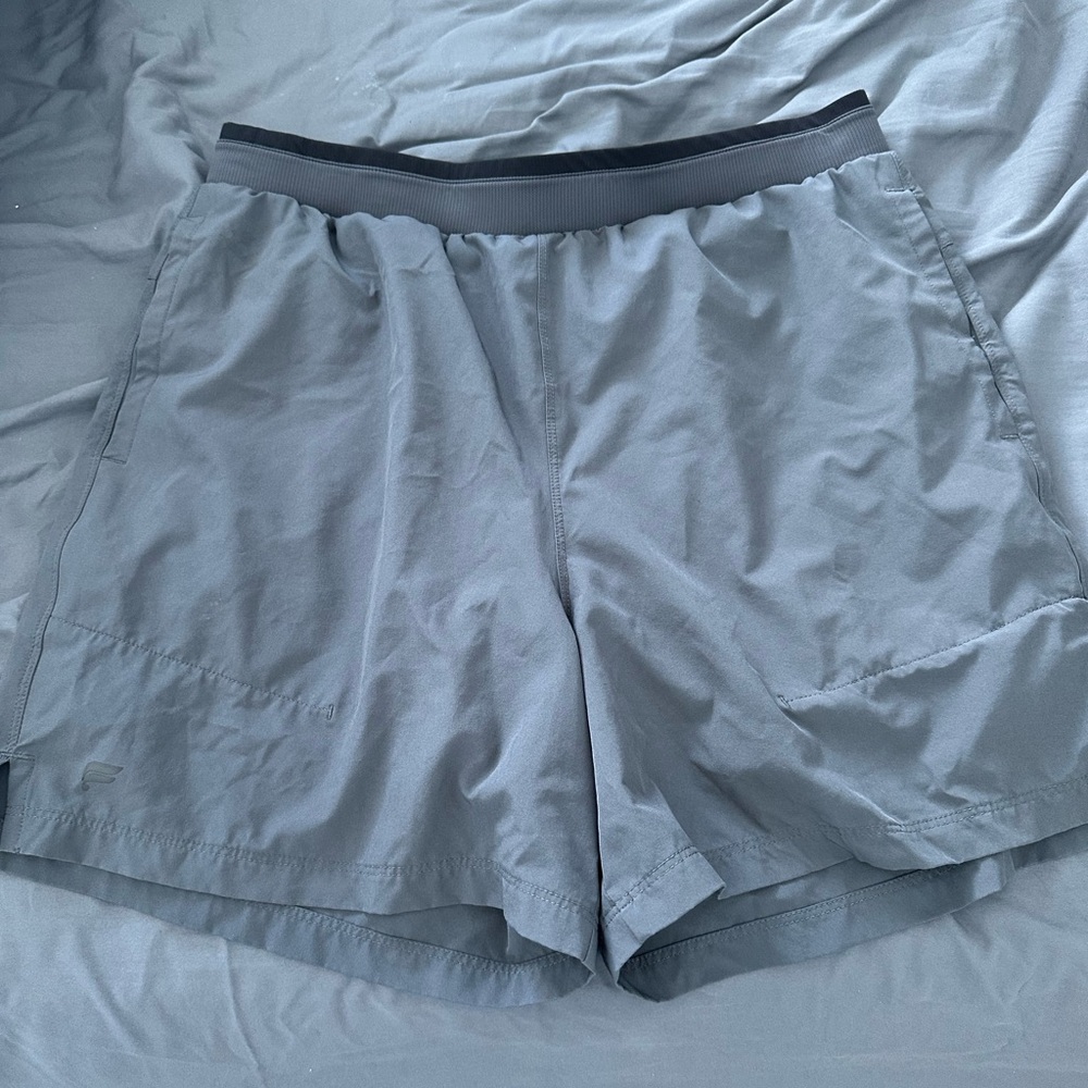 Fabletics Gray Athletic Shorts